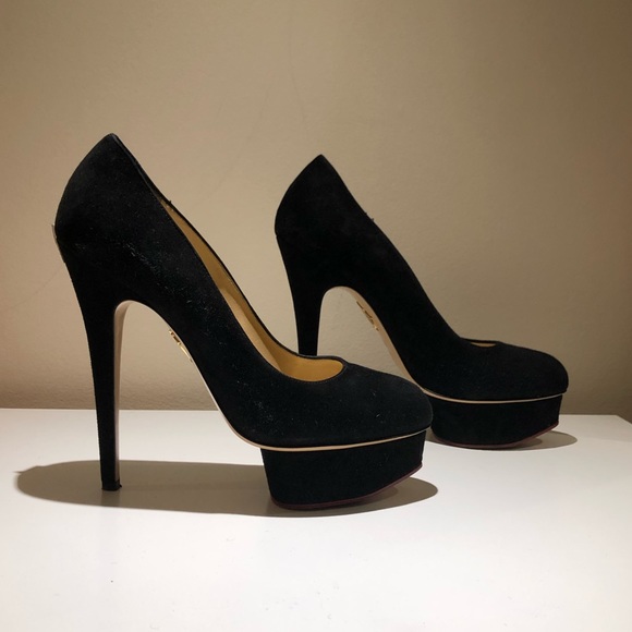 Charlotte Olympia Dolly Platform Heels - Picture 2 of 5